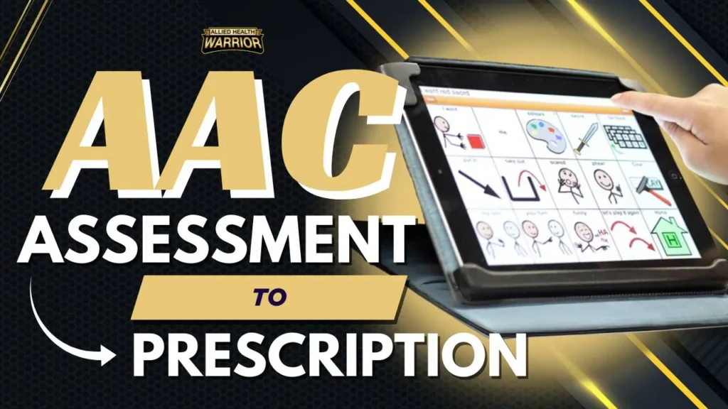 AAC device software and hardware considerations including tablet-based communication tools