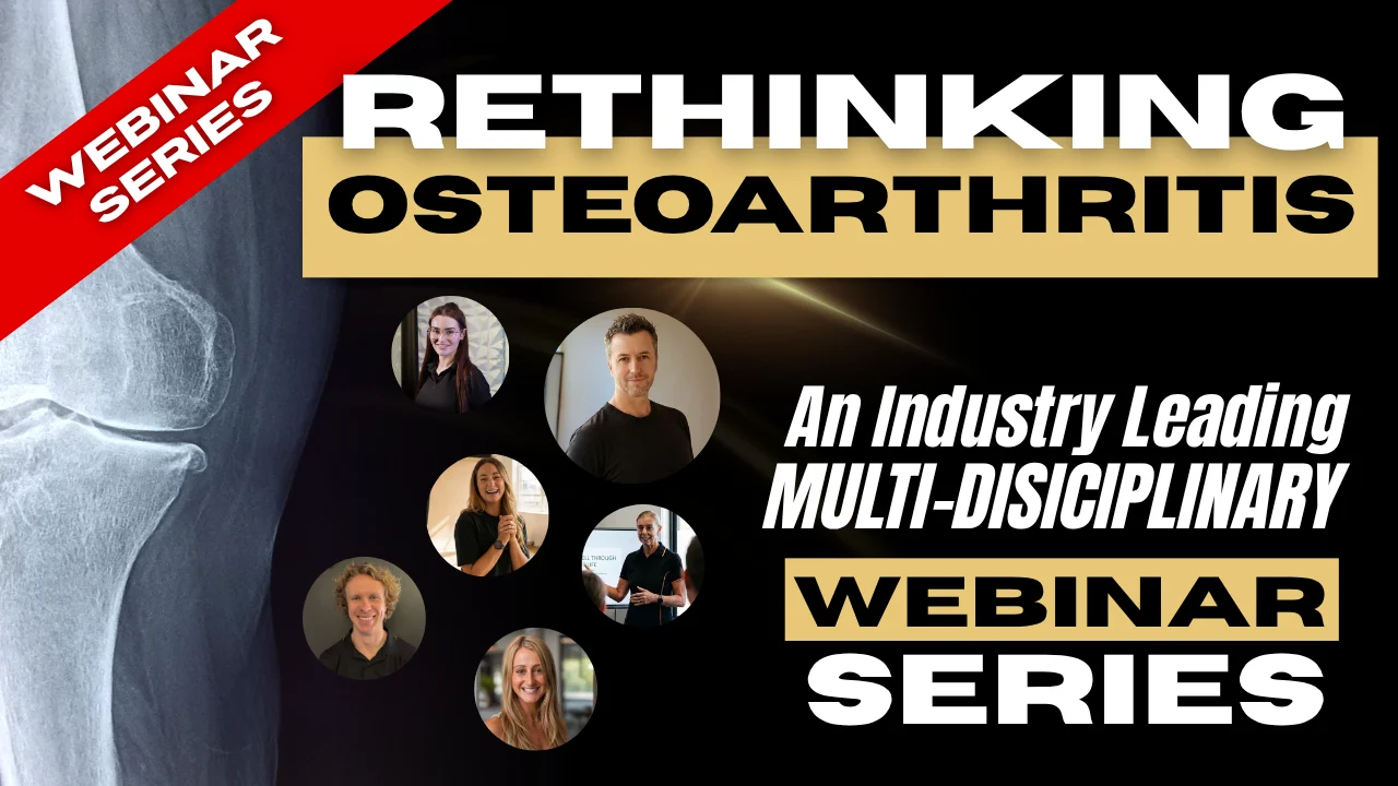 Rethinking Osteoarthritis